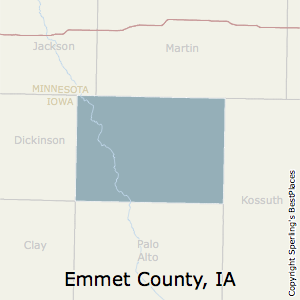 Best Places to Live in Emmet County, Iowa